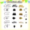 Happy Birthday Confetti, 1.6 oz Black Gold Silver Cake Balloon Star Goblet Bottle Glitter Confetti for Happy Birthday Party Decorations Boys Girls Kids Women Men Birthday Table Decorations